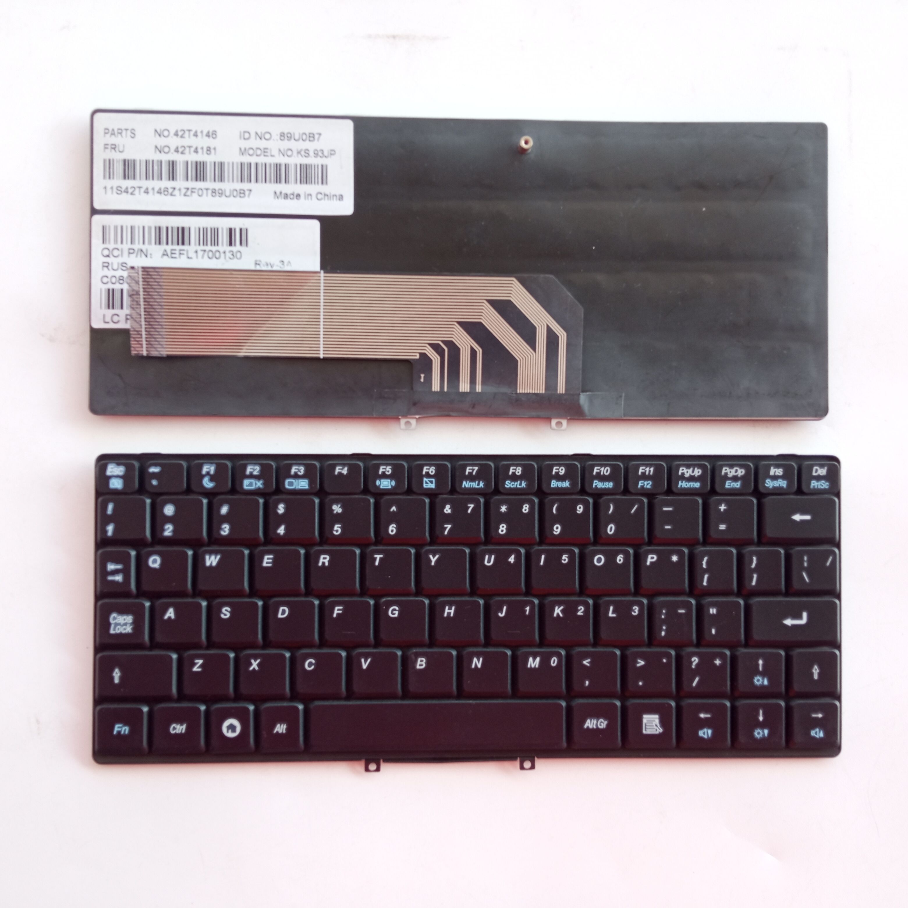 Picture of New Replacement Laptop Keyboard For LENOVO S10/S9/S10E/S9E BLACK US Layout